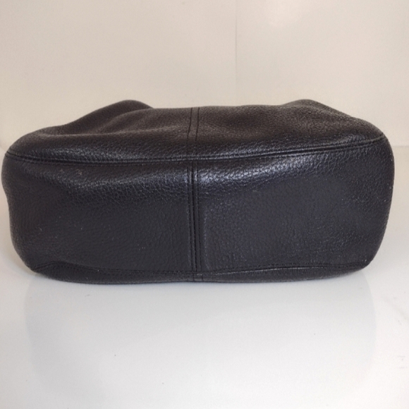 Brighton black pebble leather boho bag - Picture 5 of 10